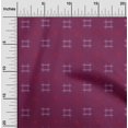 thumbnail image 1 of oneOone Cotton Flex Fabric Check Kasuri Print Fabric By Yard 40 Inch Wide, 1 of 4