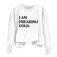 thumbnail image 4 of Mefallenssiah Sweat-Shirt Surdimensionné à Col Rond pour Filles Mode Enfants Manches Longues Pull 1-12 Ans, 4 of 6