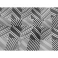 thumbnail image 4 of oneOone Viscose Jersey Fabric Stripe Geometric Printed Craft Fabric BTY 60 Inch Wide, 4 of 4