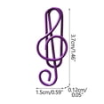 thumbnail image 2 of 11pc Multicoloured Metal Paper Clips Color Note Paper Clip Creatives Cartoons Paper Clip Special-shaped Paper Clip Office Supplies Paper Clip, 2 of 5
