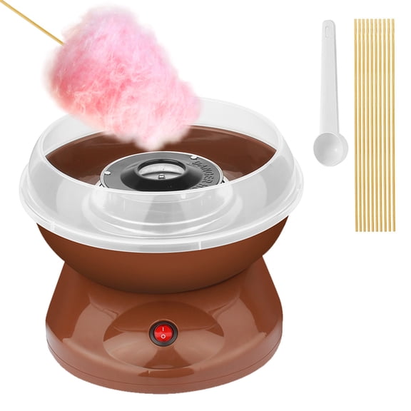 Yeacher Portable Cotton Candy Machine Desktop Cotton Candy Maker 450W Candy Floss Machine with Splash