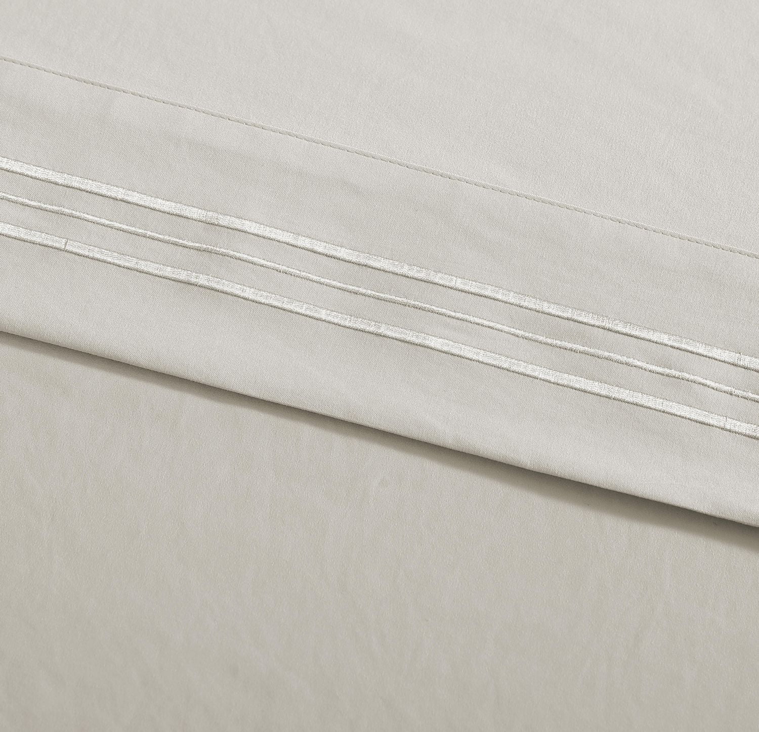 Ensemble de draps luxueux brodés ultra doux de 6 pièces hometrends