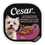Cesar Classic Loaf in Sauce Porterhouse Steak Flavour Soft Wet Dog Food
