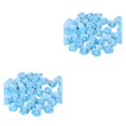 thumbnail image 4 of Transemion 500pieces Wreath Wedding House Decor Lasting Impression With These Exquisite sky blue 2Set, 4 of 6