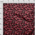 thumbnail image 3 of oneOone Velvet Red Fabric Abstracts Sewing Craft Projects Fabric Prints By Yard 58 Inch Wide, 3 of 4