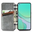 thumbnail image 5 of Case for OnePlus 8T Flip Cover Wallet Flip Cover Magnetic Protective - Grey, 5 of 5