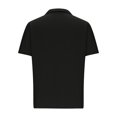 thumbnail image 4 of Besolor Mens Summer Short Sleeve Shirts Collared Button down Shirts Big and Tall Casual Solid Color Beach Shirts Tops, 4 of 6