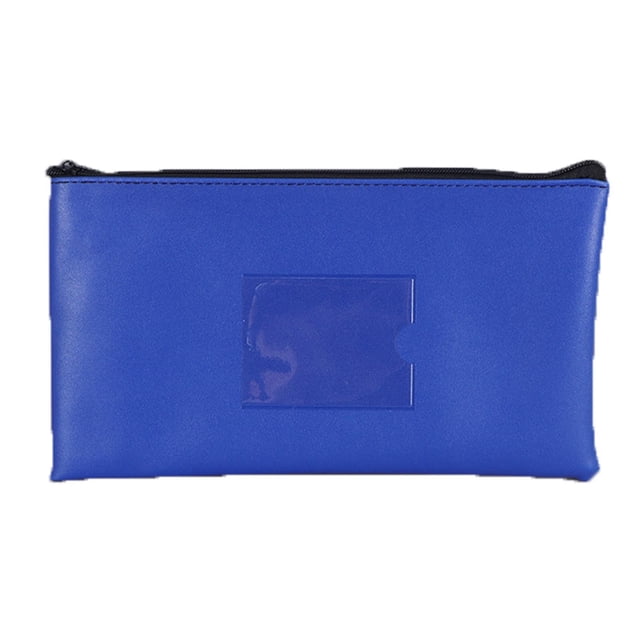 PU Leather Bill Bag with Card Slot, Premium Material, Efficient Storage, For Office/Travel Documents