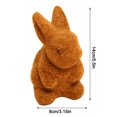 thumbnail image 2 of Cheapark Herbe Pâques Lapin Duveteux Floqué Miniatures Debout Mousse Jardin, 2 of 8