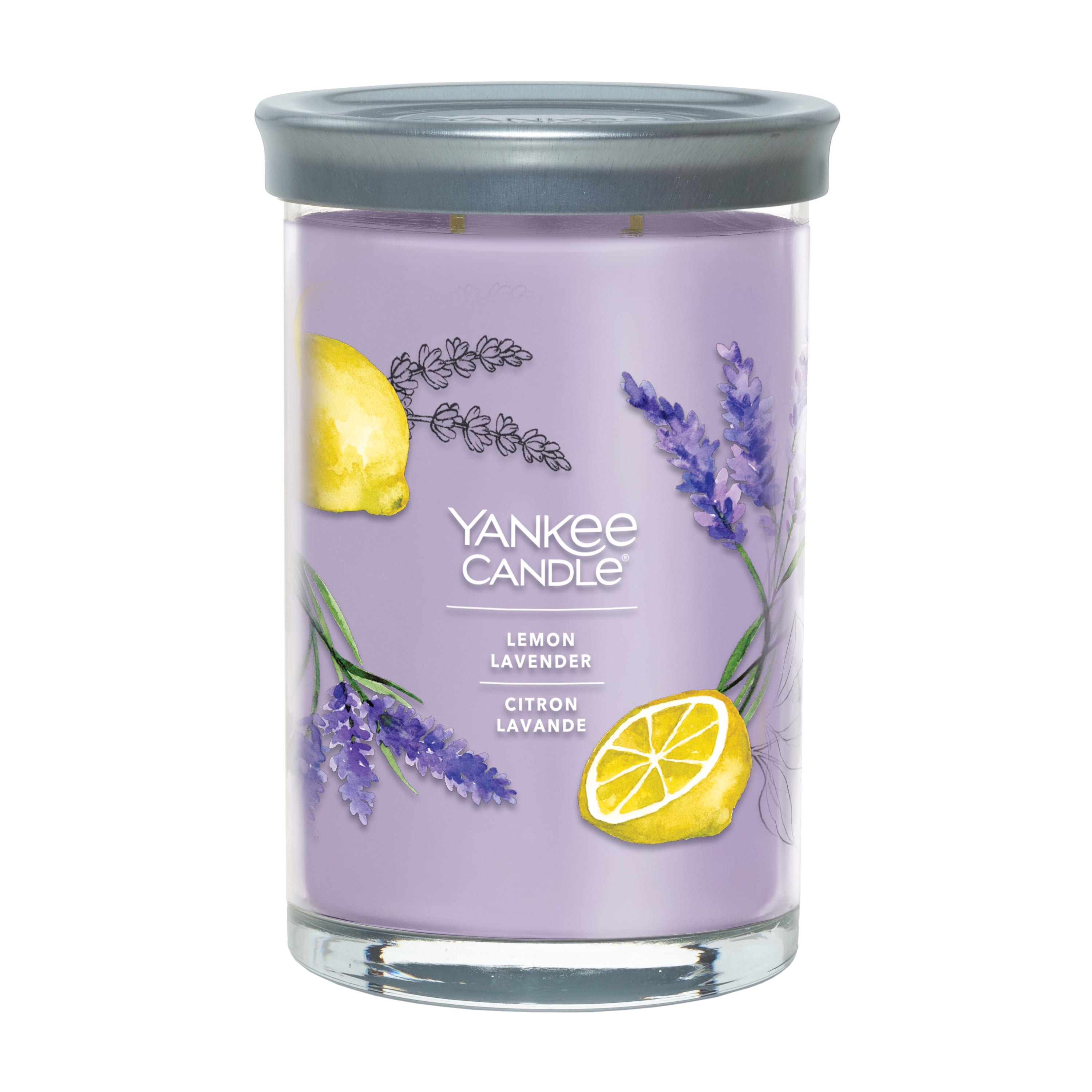 Bougie parfumée Yankee Candle Signature, bougie en pot format grand