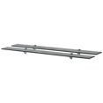 thumbnail image 1 of vidaXL Floating Shelves 2 pcs Glass 100x20 cm 8 mm, 1 of 4