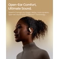 thumbnail image 3 of New Shokz OpenFit 2 - Open-Ear Wireless Bluetooth Headphones - Premium DualBoost™ Audio and Deep Bass - Earhook Earbuds with Built-In Smart Microphone - Comfortable, Sweat Resistant Earphones, Beige, 3 of 9
