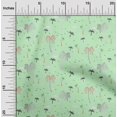 thumbnail image 1 of oneOone Cotton Flex Fabric Bird & Palm Tree Decor Fabric Printed BTY 40 Inch Wide, 1 of 4