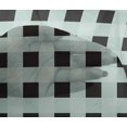 thumbnail image 4 of oneOone Viscose Chiffon Fabric Gingham Check Printed Fabric 1 Yard 42 Inch Wide, 4 of 4