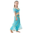 thumbnail image 2 of Déguisement pour Filles Princess Robe Fête Cosplay pour Enfants Tout-Petits Enfant Ado, 2 of 6