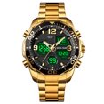 thumbnail image 2 of XZNGL Digital Watch Mens Multi-Time Chronograph Digital Analog Stainless Steel Sports Wrist Watch, 2 of 6
