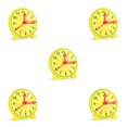 thumbnail image 3 of ZLight Educational Clock Learning Time Cognition Kindergarten Teaching Intelligence Development Activities Toys Birthday Yellow 5Set, 3 of 6