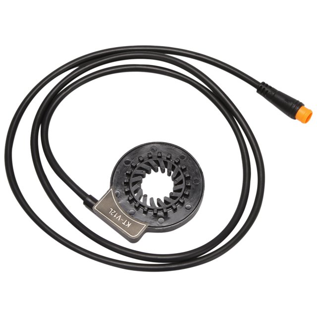 Electric Bikes PAS Sensor E-Bike Waterproof Conversion Kit Parts E-Bike Pas System Assistant Sensor KT-V12L,1 * Speed Sensor,black