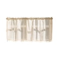 thumbnail image 2 of EGNMCR Home Decor, Room Decor, Wall Decor Valance Curtains For Kitchen Window Light Blocking Short Rod Pocket Curtain Panels For Small Window Bathroom Basement Polyester short curtain, 2 of 7
