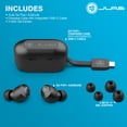 thumbnail image 2 of JLab Go Pop+ True Wireless Earbuds, Black, Bluetooth, IPX4, Be Aware Mode, Customize Sound, Controls, 2 of 11