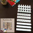 thumbnail image 3 of Abbracc 9 Pieces Adhesive Jewellery Organiser Hooks Wall Mounted Rack Plastic Hanger for, 3 of 8