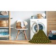 thumbnail image 2 of Ahgly Company Machine Washable Indoor Rectangle Transitional Pistachio Green Area Rugs, 8' x 10', 2 of 7
