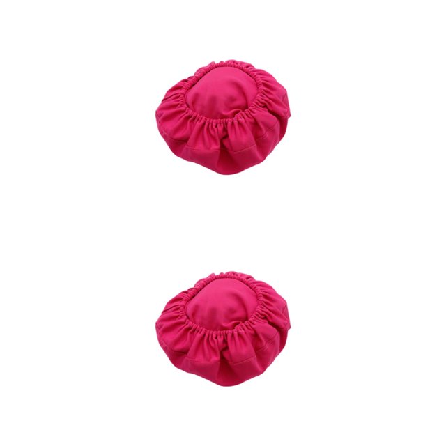 Baohd Housse de Chaise Protection Supplémentaire Résistante à l'Usure et Finition Soignée pour Tissu Haute Élasticité Longue Durée Sans Décoloration Rouge Rose 2ensemble