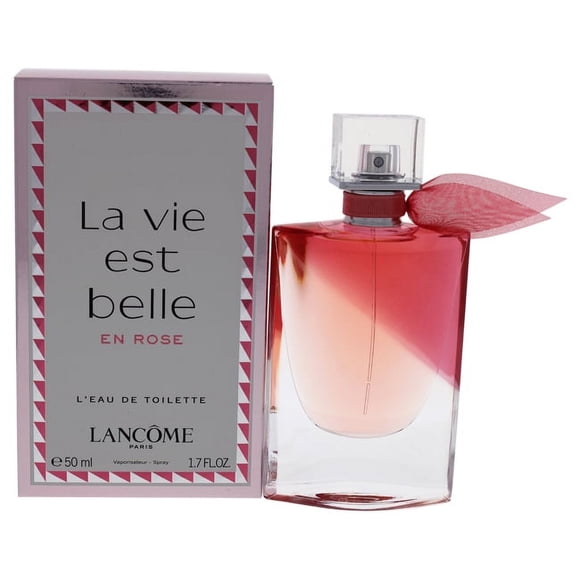 Lancome La Vie Est Belle En Rose for Women - Eau De Toilette Spray, 1.7 ounces