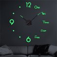 thumbnail image 4 of TIMIFIS Wall Clock Wall Sticker Diy Luminous Stereo Digital Wall Clock Wall Sticker Clock Living Room Decoration Clock Wall Clock, 4 of 7