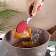 thumbnail image 2 of XZNGL Tongs for Cooking with Silicone Tips Kitchen Tongs,Silicone Tongs for Cooking ,Stainless Steel Nonstick Kitchen Clips for Bbq, Cooking, Food Delivery Kitchen Tongs with Silicone Tips, 2 of 3