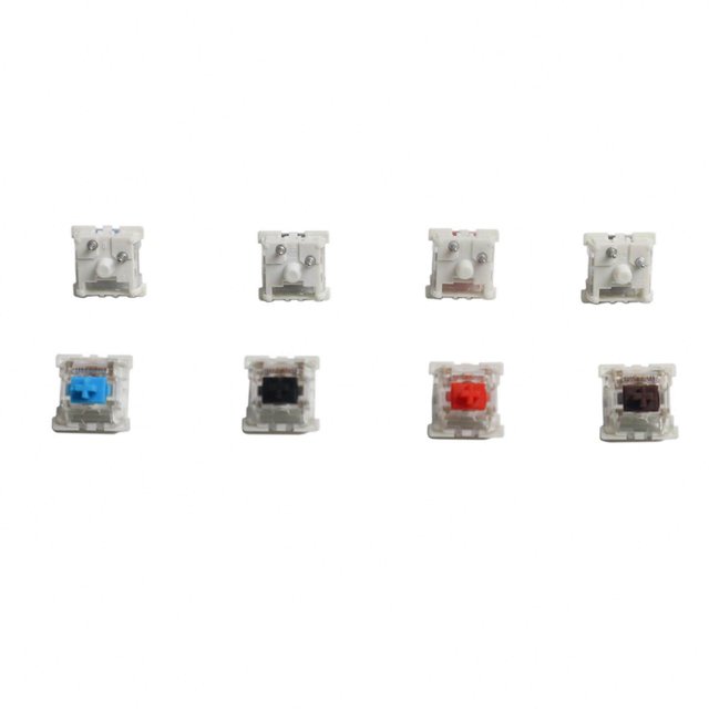 Interrupteurs de Clavier Mécanique Axe Broche Interrupteurs Clavier Pièces de Rechange Mécaniques Interrupteurs Rouges