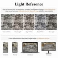thumbnail image 4 of BERTHMEER 8'x10' Area Rugs for Living Room Bedroom Dining Room Farmhouse Contemporary Large Modern Abstract Distressed Machine Washable Indoor Rugs Carpets, Black, 4 of 5