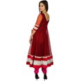 thumbnail image 4 of Atasi Womens Anarkali Salwaar Suit Set with Dupatta Readymade Party Custom Dress, 4 of 7
