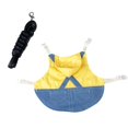 thumbnail image 1 of MesaSe Small Pet Clothes Leash Set Hoodie Strap Jeans Guinea Pig Lop-eared Rabbit Hamster, 1 of 6