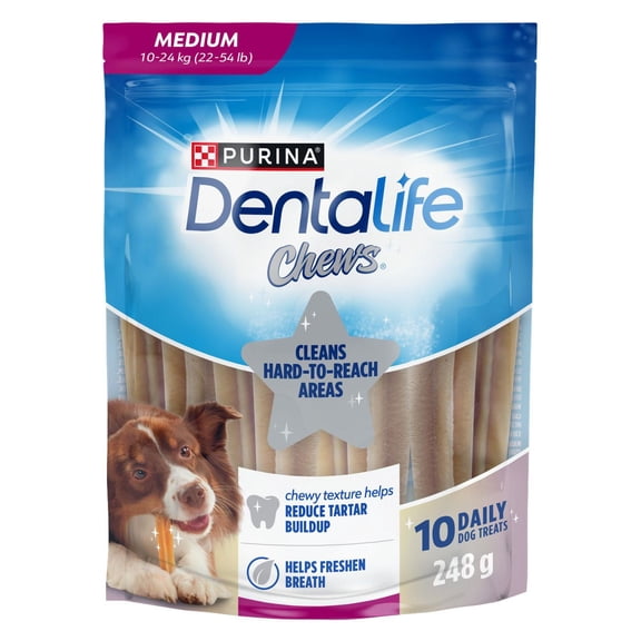 DentaLife Chews Daily Oral Care Medium, Dental Dog Treats 248g
