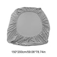 thumbnail image 3 of Grey Fitted Sheet And Bed Cover Set Deep Pocket Design 78.74X59.06 Inches Soft Ultra Fine Plush Material Shrink Fade Resistant Grey, 3 of 6