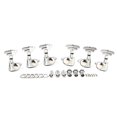 thumbnail image 2 of Wweixi 6pcs Guitar Tuner Pegs Set Modified Parts Guitars Accessories Universal Machine Head Tuning Peg Instrument Fitting Silver, 2 of 6