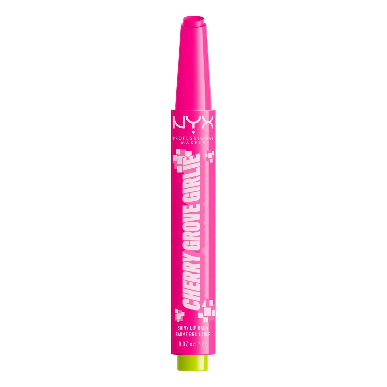 NYX Professional Makeup A MINECRAFT MOVIE Fat Oil Slick Click, Shade: Cherry Grove Girlie (Pink)
