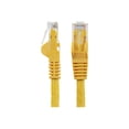 thumbnail image 2 of StarTech.com Câble Ethernet CAT6 de 12 Pi, Cordon de Pose PoE RJ45 Sans Accroc 10 Gigabits 650 MHz 100 W, Câble Réseau UTP CAT 6 10 Gbe avec Soulagement des Taches, Jaune, Testé par Fluke/le Câblage Est Certifié UL/TA - Catégorie 6 - 24 AWG (N6PATCH12YL) - Câble de Pose - RJ-45 (m) vers RJ-45 (m) - 12 Pi - UTP - CAT 6 - Moulé,, 2 of 3