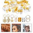 thumbnail image 3 of 80pcs Dreadlock Jewelries Women Dreadlocks Beads Hair Cuffs Hair Rings Charms, 3 of 8