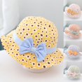 thumbnail image 4 of Toddler Baby Kids Outdoor Printing Pattern Hats Fisherman‘s Hat Sun Cap, 4 of 4