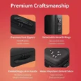 thumbnail image 4 of Switch 2 Carry Case Compatible with Nintendo Switch 2,with Games Cartridges Waterproof and Dustproof Travel Case for Switch 2 Accessories,with Handles and Shoulder Straps Gray, 4 of 7