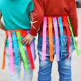thumbnail image 3 of Pull Tail Game Wristband Educational Game Tool Colorful Ribbon Children Kindergarten Preschool Educational Pull Tail Game Wristband, 3 of 8
