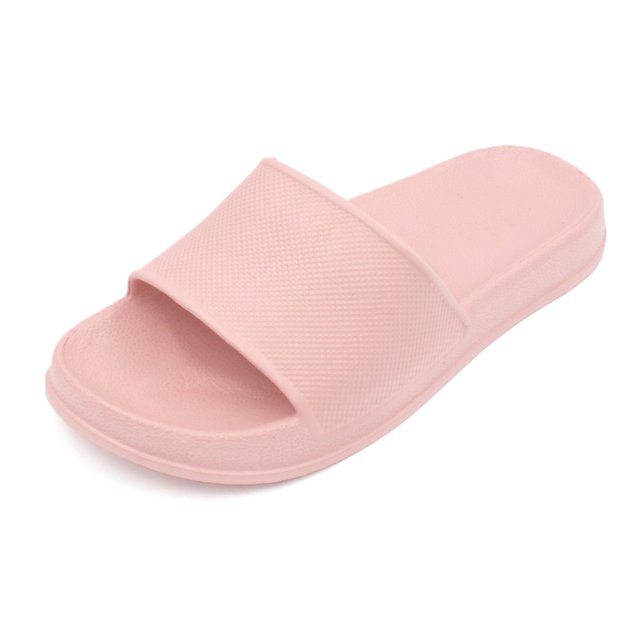 LAVRA Women's Cushion Slip On Pink Sport Water Slide Sandals XL
