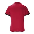 thumbnail image 4 of JDQJBZ Mens Summer Color Contrast Short Sleeve Shirt Breathable Quick Dry Business Casual, 4 of 5
