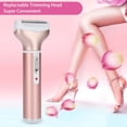 thumbnail image 3 of Electric Shaver, Portable Painless Design Eyebrow Shaver  For Women, 3 of 8