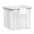 thumbnail image 2 of Big Sale! Clear Airtight Food Storage Container with Lids, Plastic Dry Food Canisters for Kitchen Pantry Organization, Dishwasher Safe, Transparent Food Storage for Grains, Snacks, 2 of 6