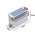 thumbnail image 2 of Portable Ceramic Ozone 15g/h Generator Long Life Three Ozone Tablets Integrated Plate Air Water Purifier, 2 of 8