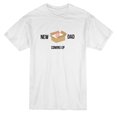 thumbnail image 1 of T-shirt Blanc pour Homme au Design de Boîte « New Dad Coming Up », 1 of 1