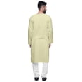 thumbnail image 3 of Atasi Kurta-Formen Indiens en Coton Uni à Manches Longues Ethniques pour Garçons, 3 of 5